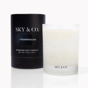 Champagne  Candle